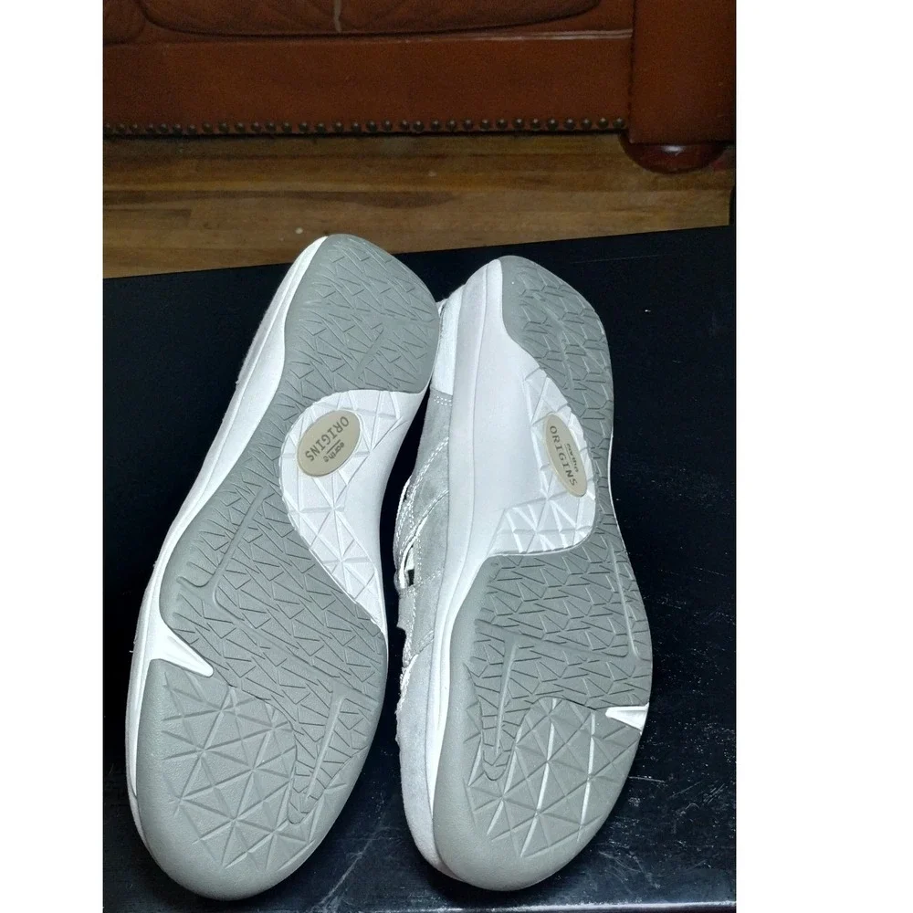 Earth Origins Sid Frost Grey Sporty Fisherman Sandals Womens Size 12M CNYL012022
